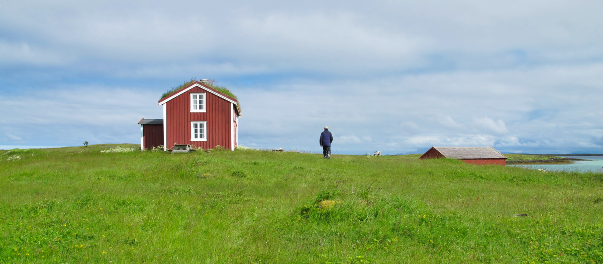 Nordlandshus på Emårsøu utenfor Vega